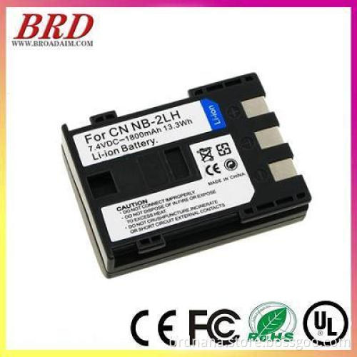 For Canon NB-2LH 7.2V 1800mAh Lithium-Ion Camera Camcorder Battery